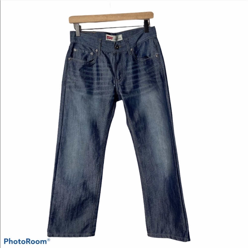 Boys Levi's 514 Slim Straight Jeans 10 Husky
